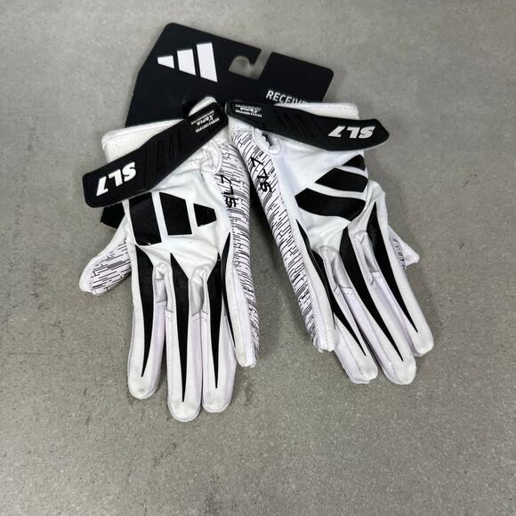 Adidas Youth Football Receiver Gloves Size Small New - Picture 1 of 4